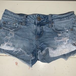 American Eagle low-rise shorts